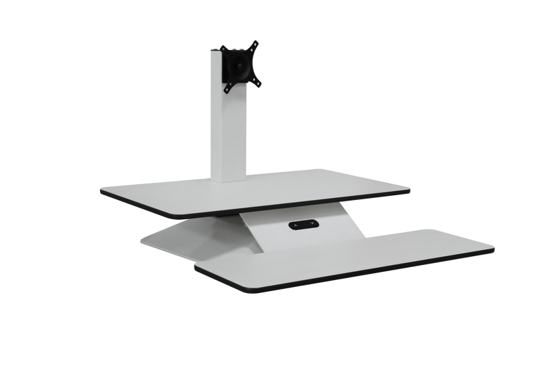 Intelligent Rising - Single monitor Electrical Desk Riser VESA - max size