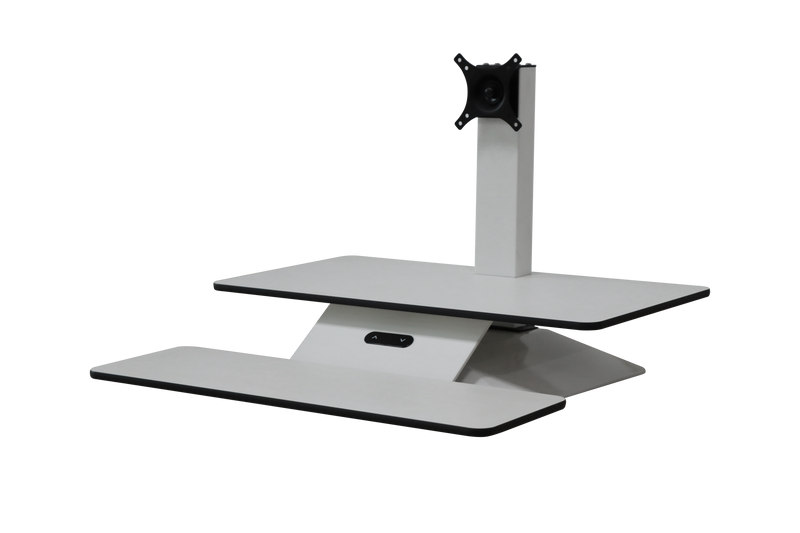 Intelligent Rising - Single monitor Electrical Desk Riser VESA - max size
