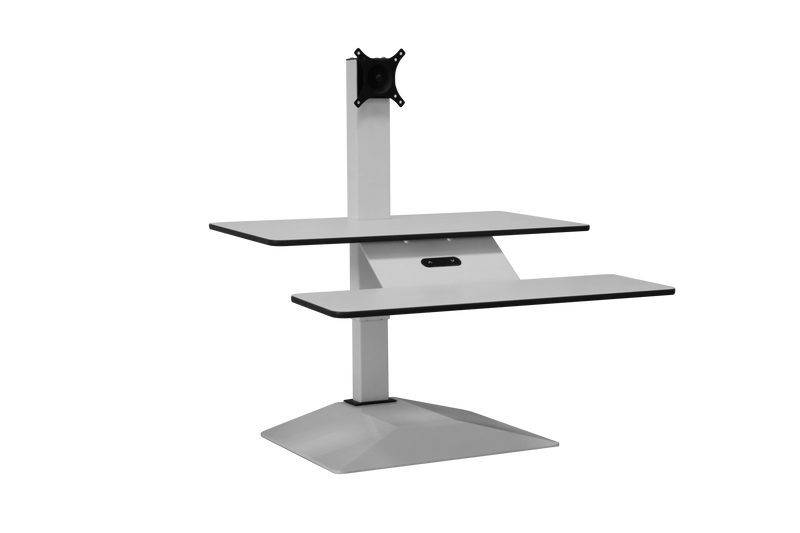 Intelligent Rising - Single monitor Electrical Desk Riser VESA - max size