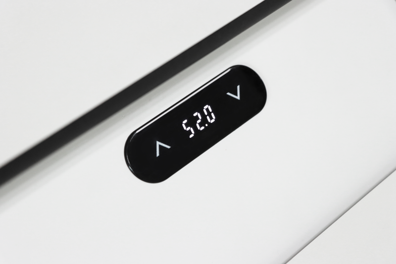 Intelligent Rising - Single monitor Electrical Desk Riser VESA - max size