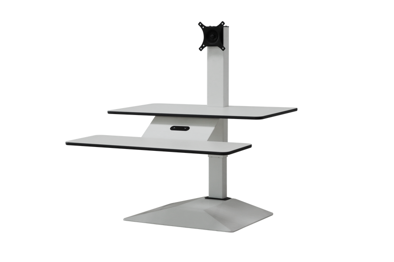 Intelligent Rising - Single monitor Electrical Desk Riser VESA - max size