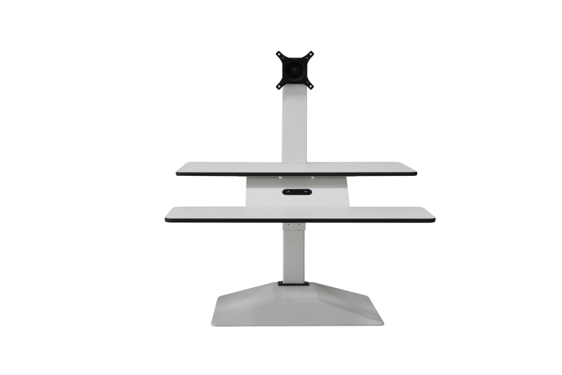 Intelligent Rising - Single monitor Electrical Desk Riser VESA - max size