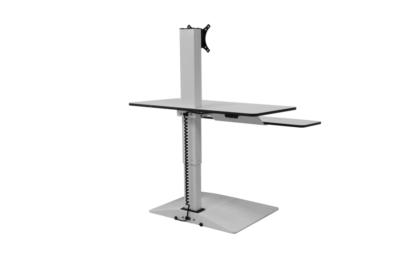 Intelligent Rising - Single monitor Electrical Desk Riser VESA - max size