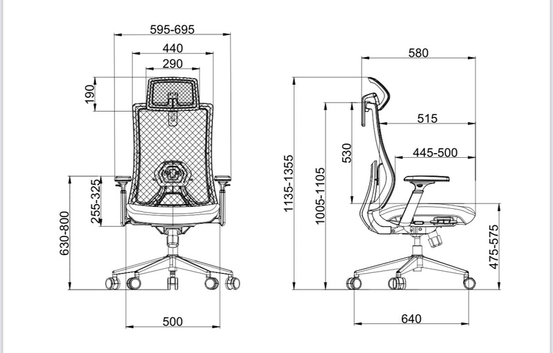 TOP 2 - K9 WAVE  - Office Ergonomic Chair