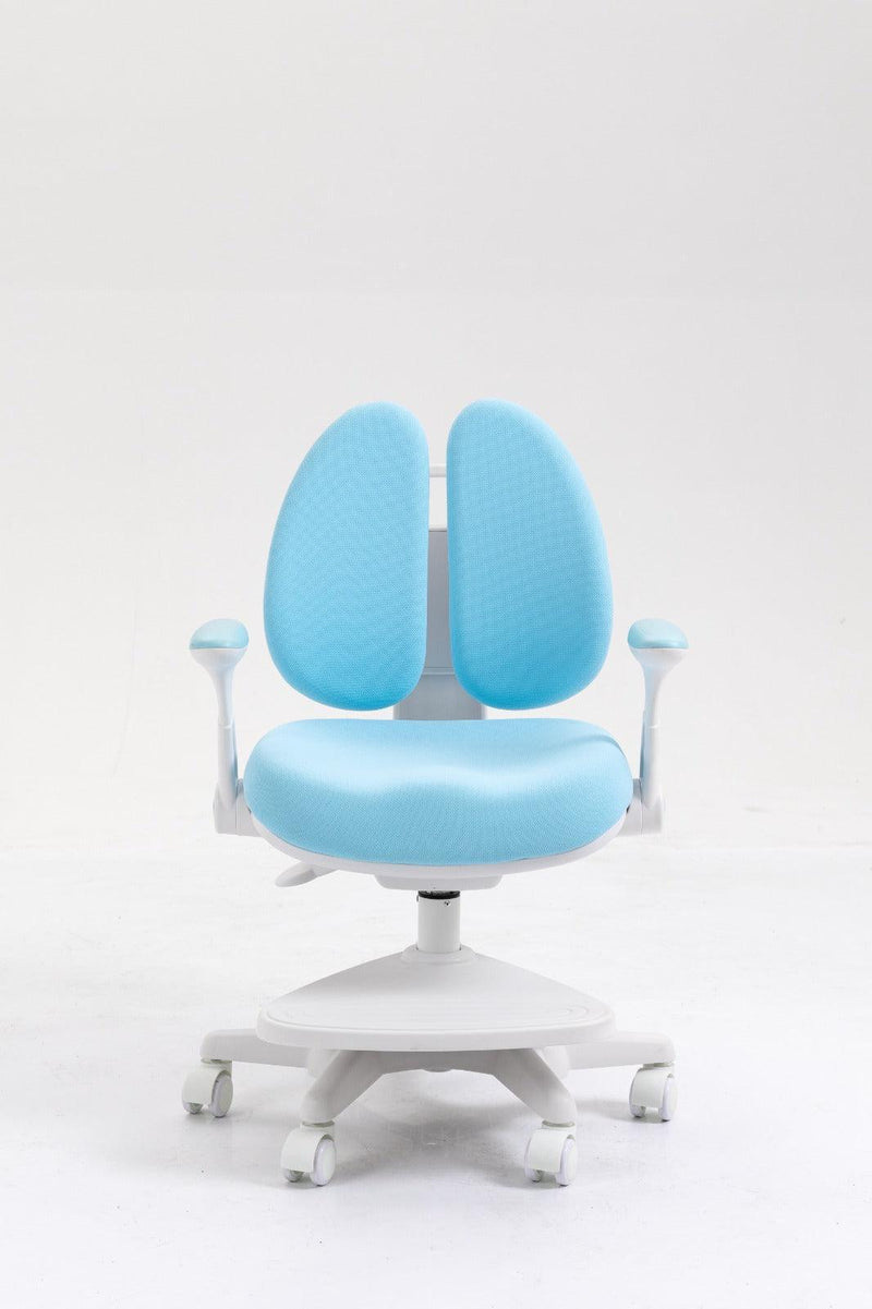 3 Years Up - Jelly Kids Children Ergonomic Study Chair - with Footstep (Blue) - EKOBOR Ergonomic Furniture