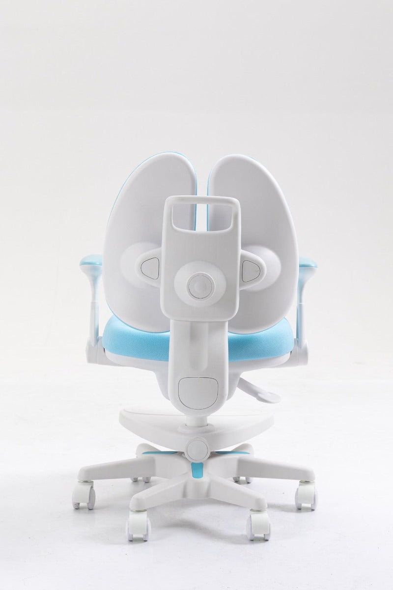 3 Years Up - Jelly Kids Children Ergonomic Study Chair - with Footstep (Blue) - EKOBOR Ergonomic Furniture
