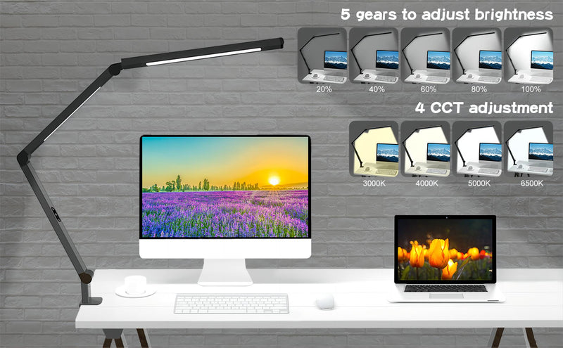 The Snake Study desk lamp