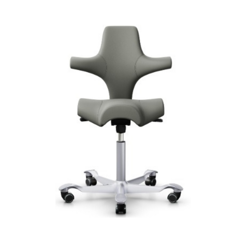 HÅG Capisco 8106 - Posture Correcting Ergonomic Chair (Paloma Leather)