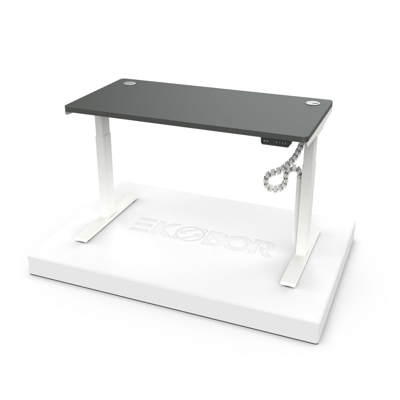 BATTERY BASED: Family Pick! I-Easy - Dual motors Standing Desk - FREE 2 items) cable basket AND cable riser＄430 (Copy)