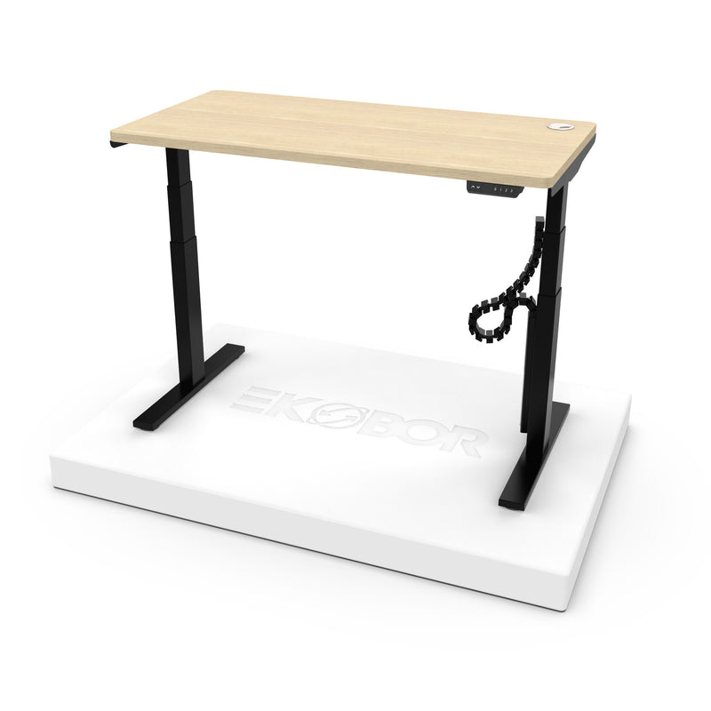 BATTERY BASED: Family Pick! I-Easy - Dual motors Standing Desk - FREE 2 items) cable basket AND cable riser＄430 (Copy)