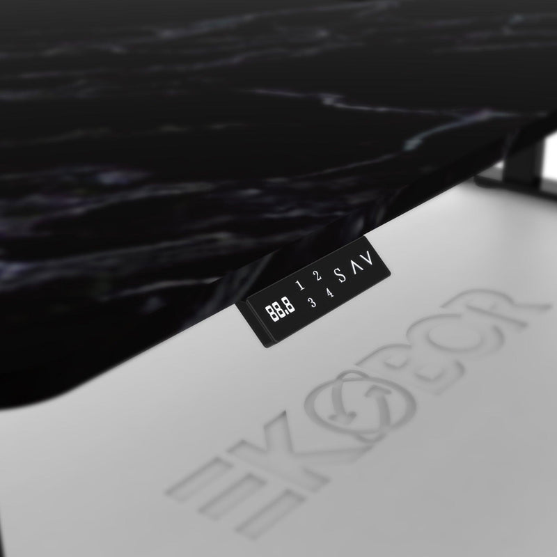 CON012 - Conference and Executive Meeting - Electrical - Marble Black - Your Size - EKOBOR Ergonomic Furniture
