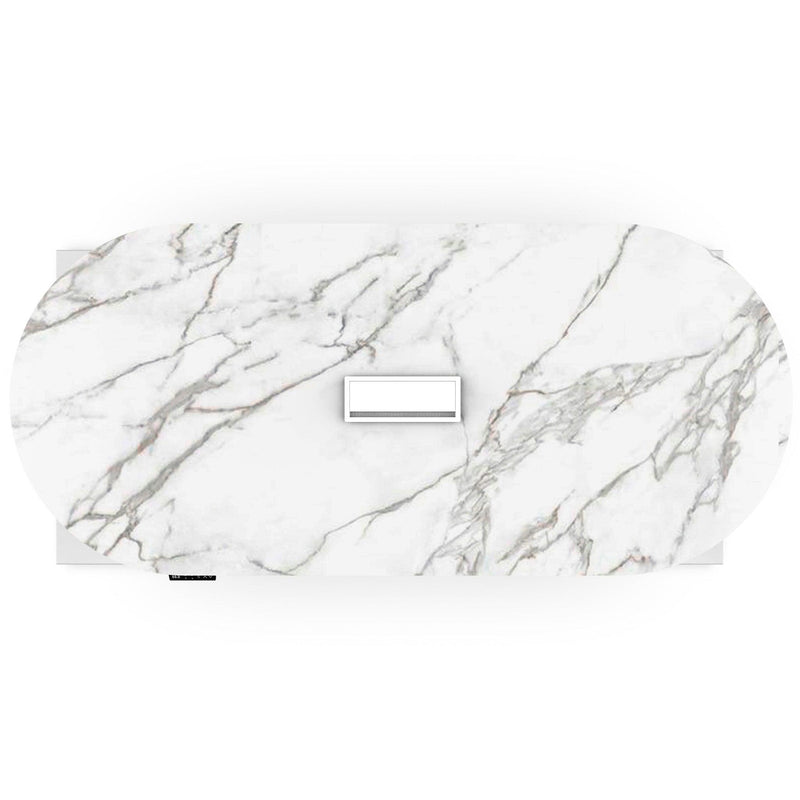 CON015 Oval - Conference and Executive Meeting Desk - Electrical - EKOBOR Ergonomic Furniture