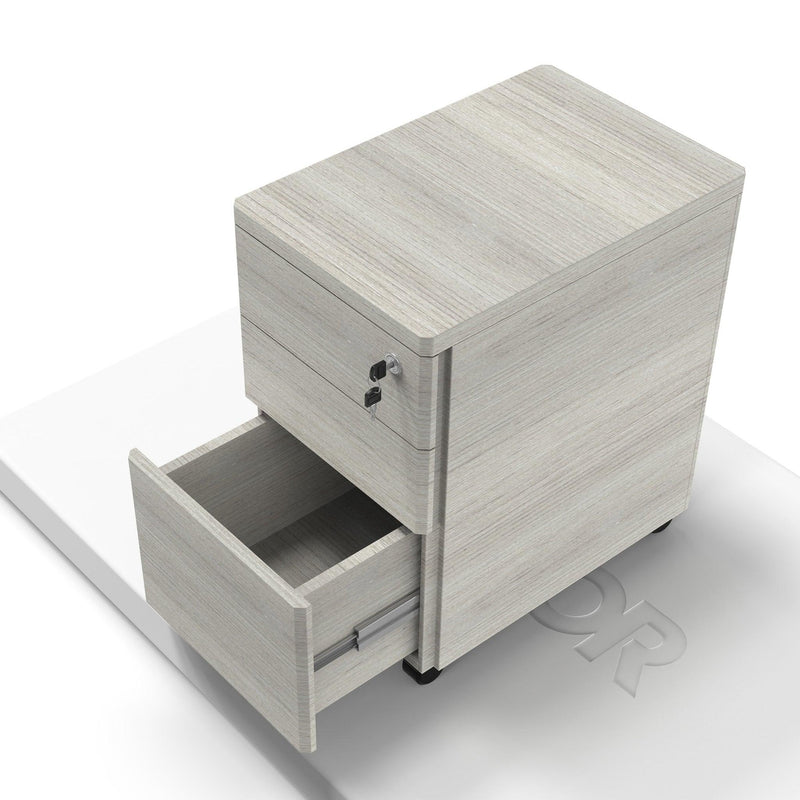 EKO SLIM - 3 layers Mobile Cabinet- E0 Wood - EKOBOR Ergonomic Furniture