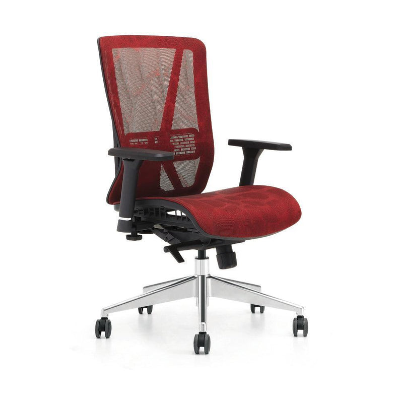 ENERGY - Mid Back- Full Mesh - Office Ergonomic Chair - 165cm up - EKOBOR Ergonomic Furniture