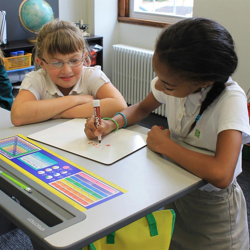 ERGOTRON LearnFit® Sit-Stand Desk, Short Mobile Student Desk - EKOBOR Ergonomic Furniture