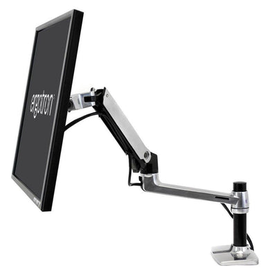 ERGOTRON LX Desk Monitor Arm (polished aluminum) Monitor Mount - EKOBOR Ergonomic Furniture