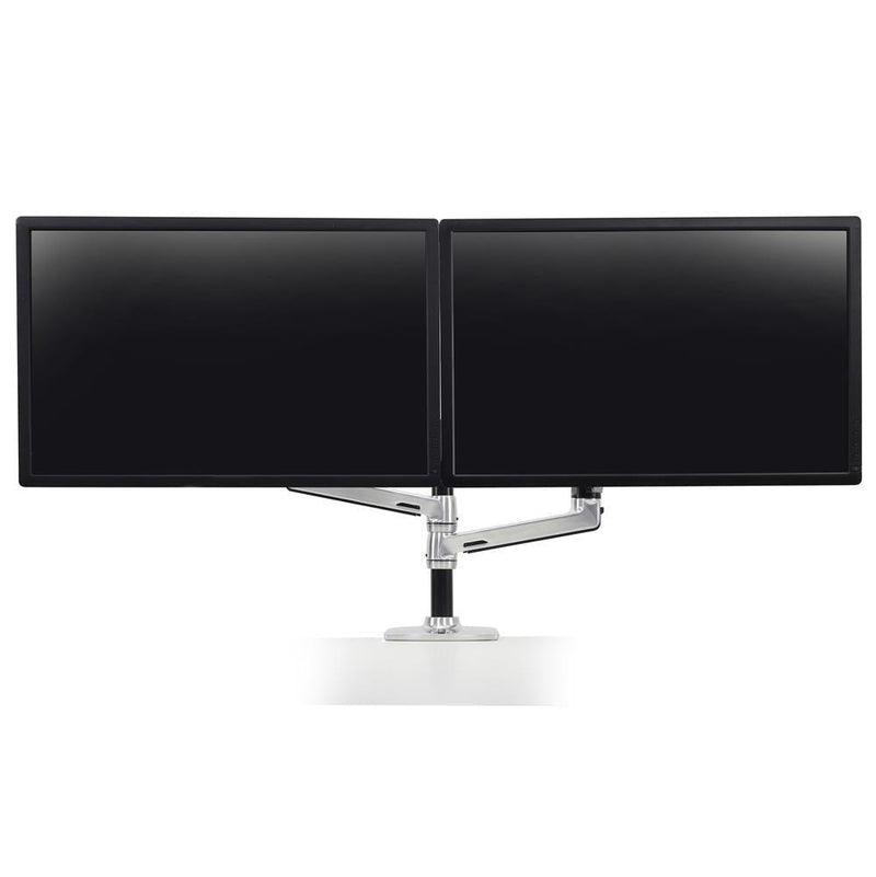 ERGOTRON LX Dual Stacking + Side by side Arm Two-Monitor Mount PART NUMBER: 45-248-026 - EKOBOR Ergonomic Furniture