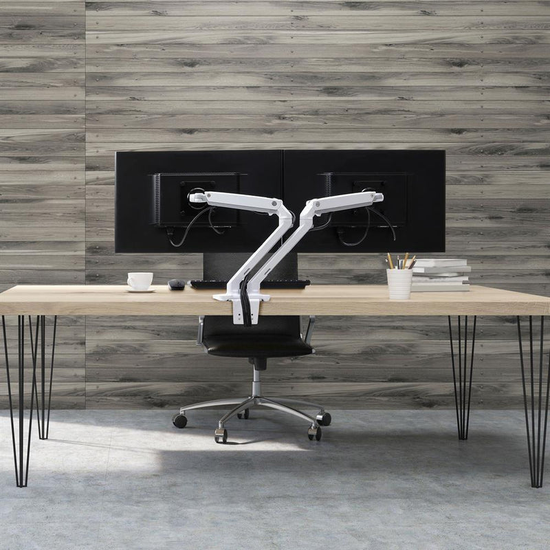 ERGOTRON MXV Desk Dual Monitor Arm - 27” each - EKOBOR Ergonomic Furniture