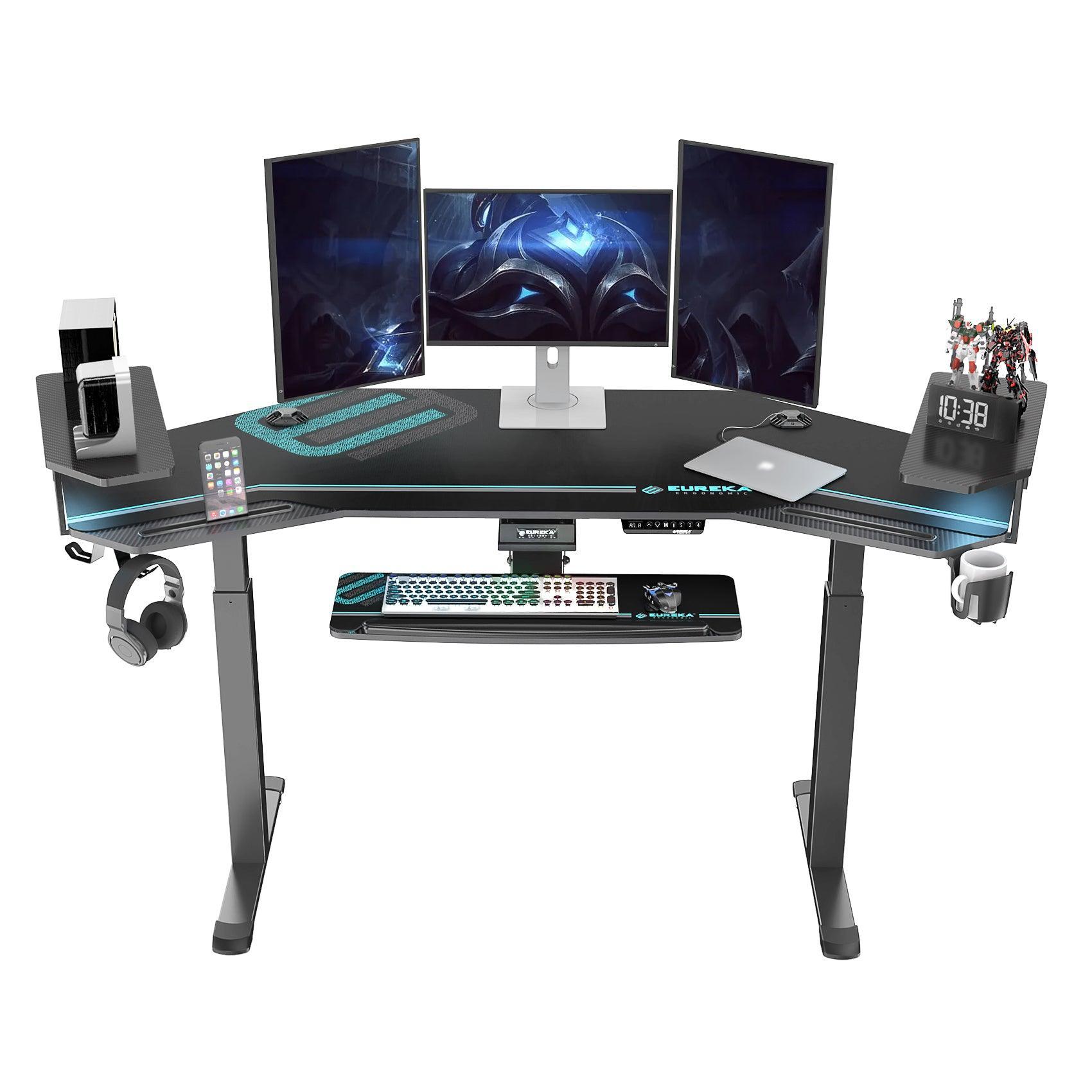 Good Service Jiecang L Shaped Mesa Gamer Office Adjustable Desk Gaming  Table - China Gaming Desk, Gaming Table