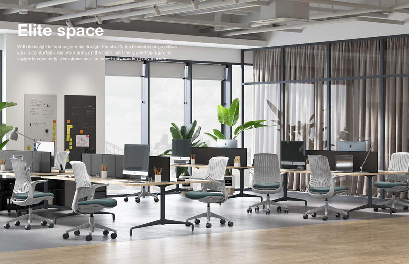 F3 JOY - Meeting Chair - Computer - Follow back movement - EKOBOR Ergonomic Furniture