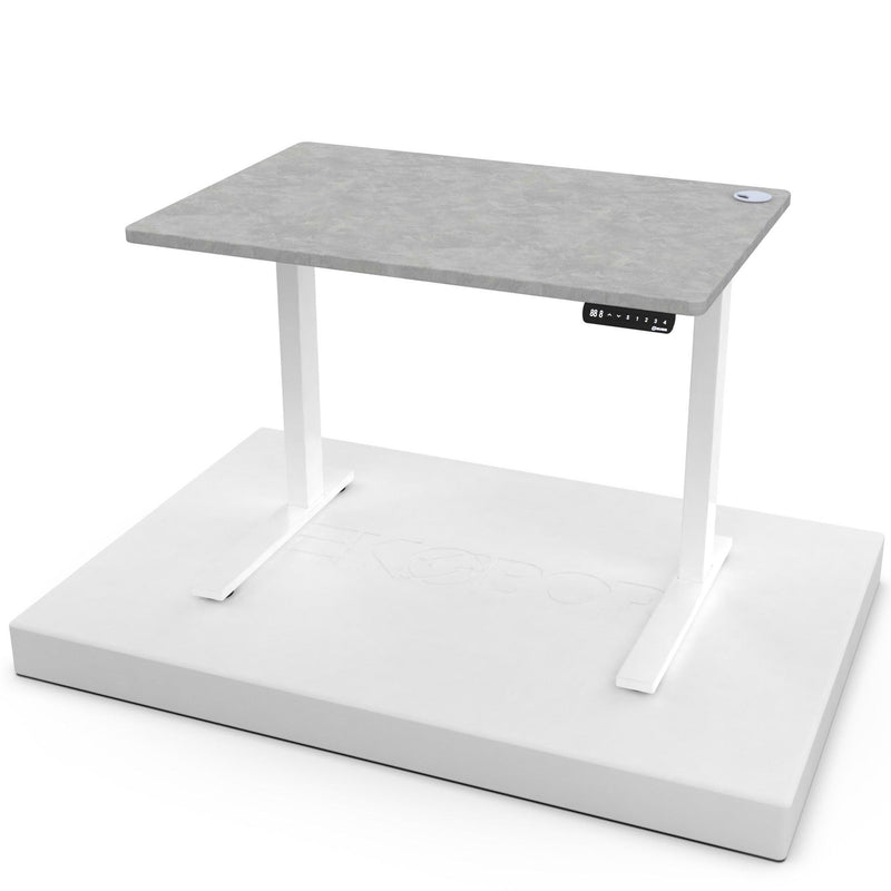 Home/Office Pick- I-Standing Desk Single Motor - Size: 0.8-1.2m - FREE Basket - EKOBOR Ergonomic Furniture