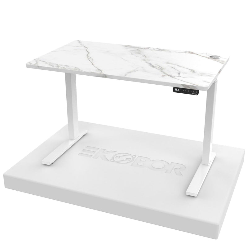 Home/Office Pick- I-Standing Desk Single Motor - Size: 0.8-1.2m - FREE Basket - EKOBOR Ergonomic Furniture