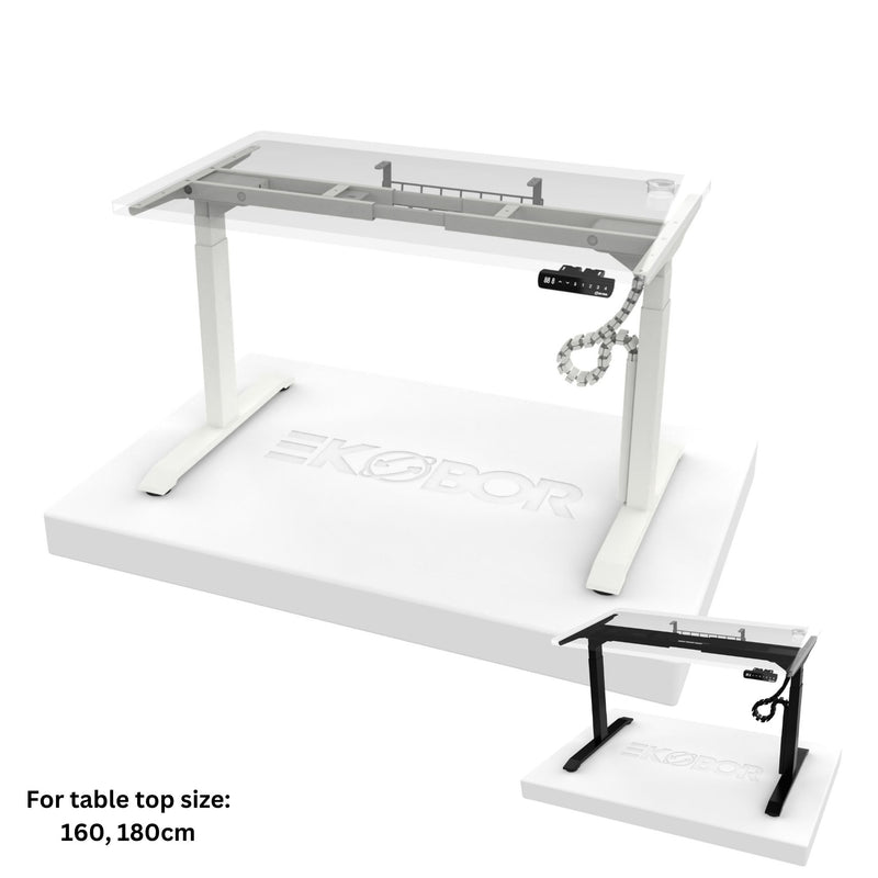 Family Pick! I-Easy - Dual motors Standing Desk - FREE 2 items) cable basket AND cable riser＄430