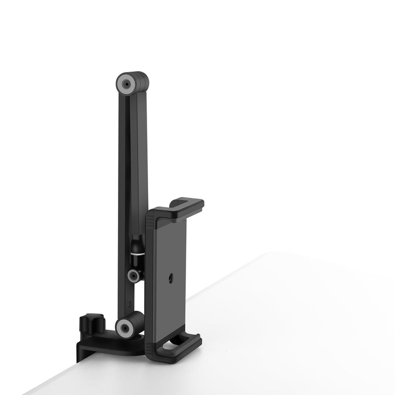 iPad Tablet Phone holder - Clamp on Type (Aluminum) - EKOBOR Ergonomic Furniture