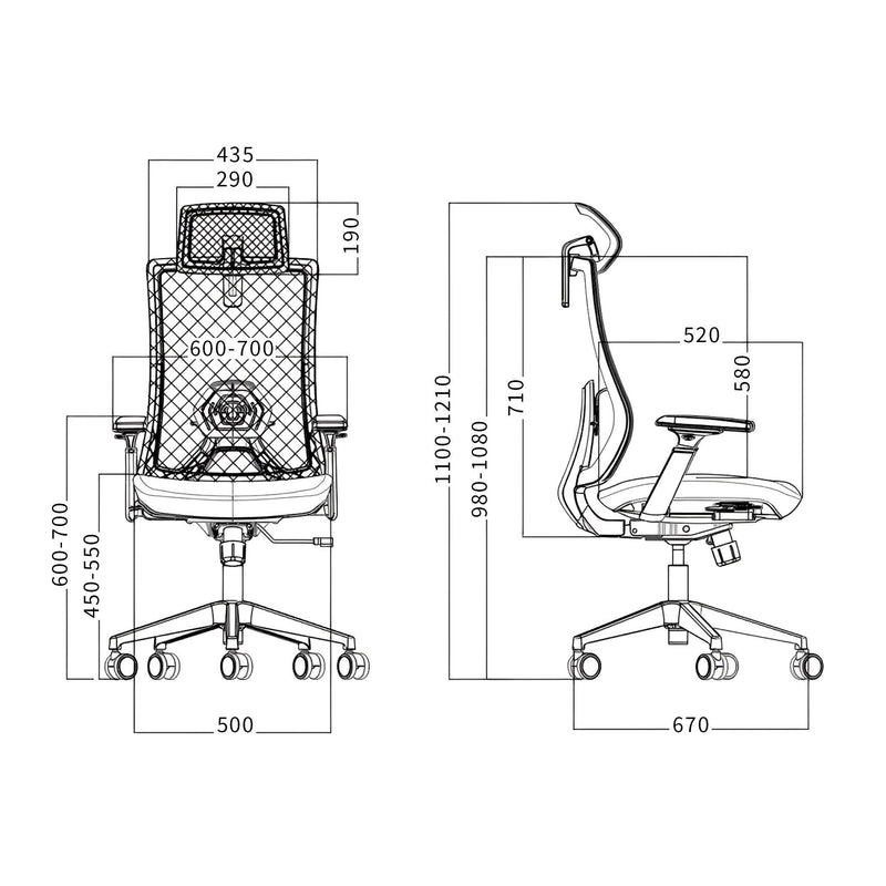 K9 Ergonomic Chair + I-Standing Desk - EKOBOR Ergonomic Furniture