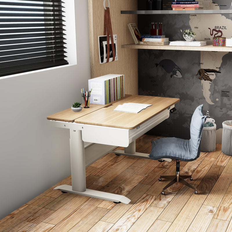 KIDULT - Electrical Height Adjustable Desk [3 Years Old Up] - EKOBOR Ergonomic Furniture
