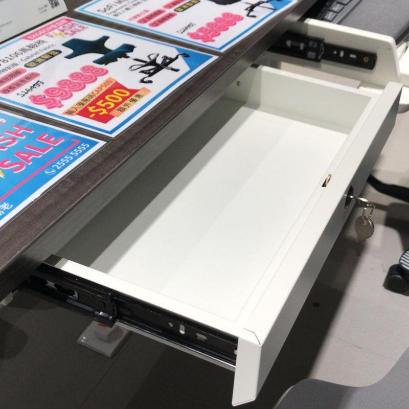 Metal Drawer - Steel - Small desk - EKOBOR Ergonomic Furniture