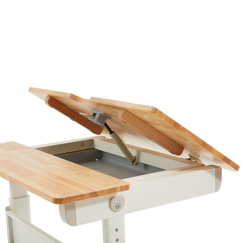 Mini Shark - Kids Adjustable Desk - Solid Wood -80cm - EKOBOR Ergonomic Furniture