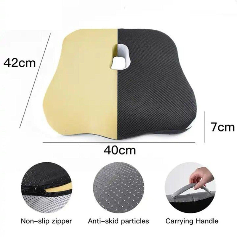 Pelvis Pressure Relief - Seat cushion for hard chairs - EKOBOR Ergonomic Furniture