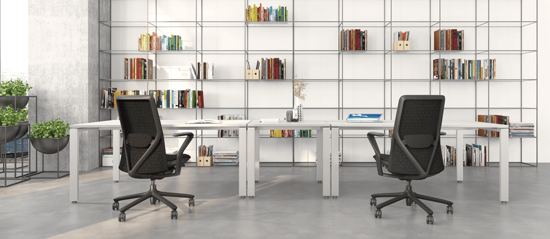 POLY - Mid back Ergonomic Chair - Red Dot Award - EKOBOR Ergonomic Furniture