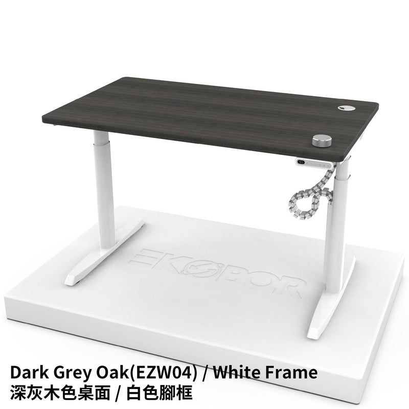 Premium Pick! Oval Standing Desk- with remote - Size: 1.2-1.8m - FREE Premium Cable Tray & Snake $500 - EKOBOR Ergonomic Furniture