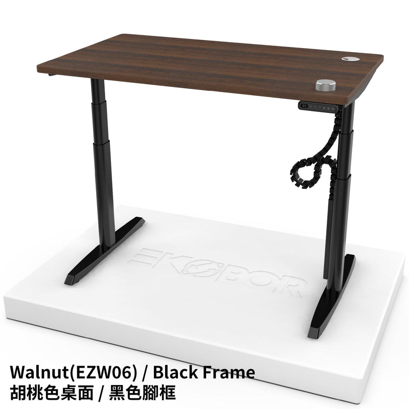 Premium Pick! Oval Standing Desk- with remote - Size: 1.2-1.8m - FREE Premium Cable Tray & Snake $500 - EKOBOR Ergonomic Furniture