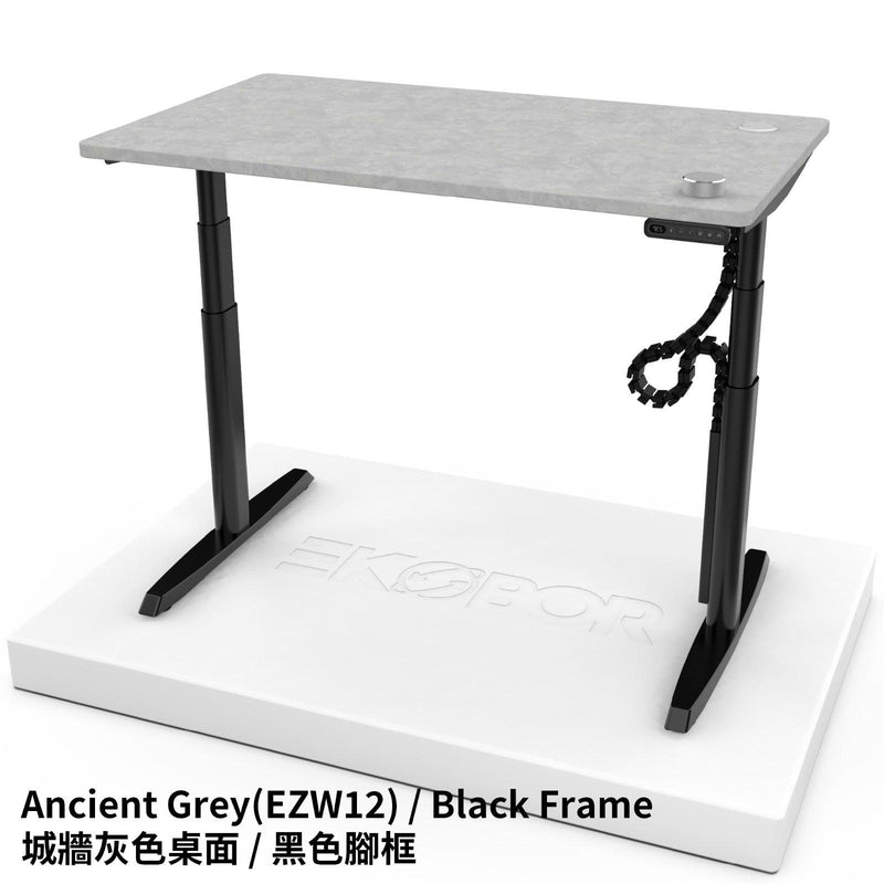 Premium Pick! Oval Standing Desk- with remote - Size: 1.2-1.8m - FREE Premium Cable Tray & Snake $500 - EKOBOR Ergonomic Furniture