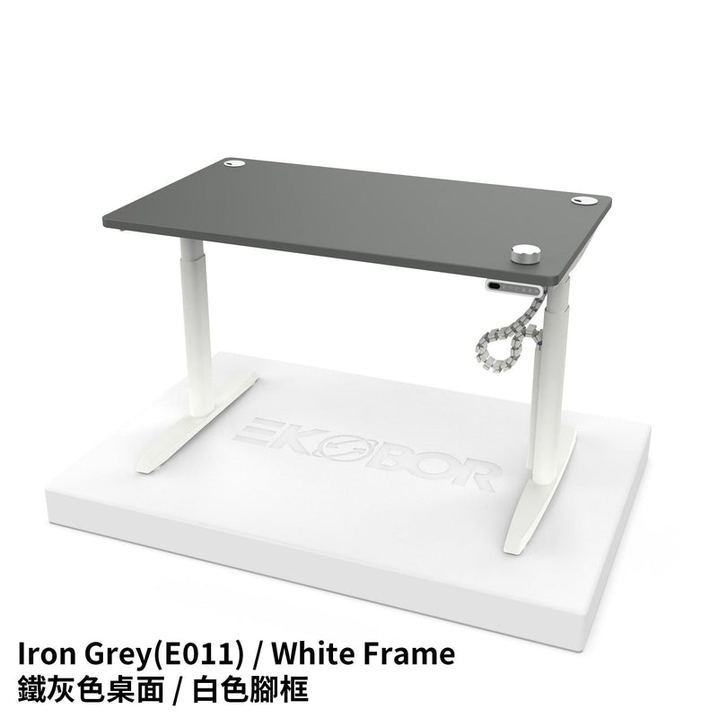 Premium Pick! Oval Standing Desk- with remote - Size: 1.2-1.8m - FREE Premium Cable Tray & Snake $500 - EKOBOR Ergonomic Furniture