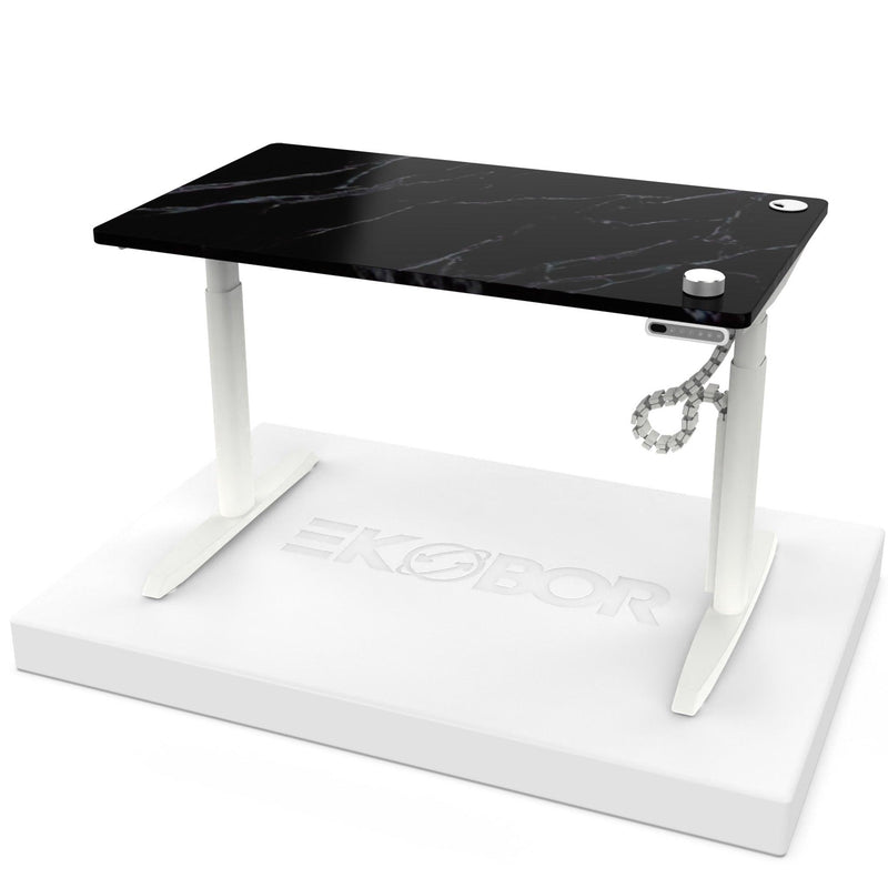 Premium Pick! Oval Standing Desk- with remote - Size: 1.2-1.8m - FREE Premium Cable Tray & Snake $500 - EKOBOR Ergonomic Furniture