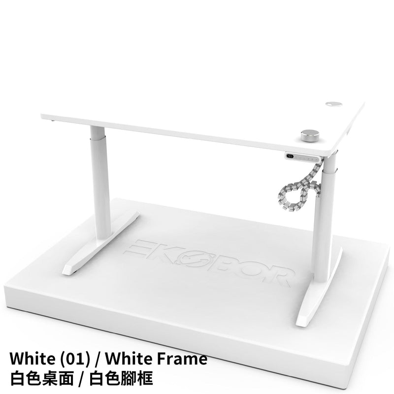 Premium Pick! Oval Standing Desk- with remote - Size: 1.2-1.8m - FREE Premium Cable Tray & Snake $500 - EKOBOR Ergonomic Furniture