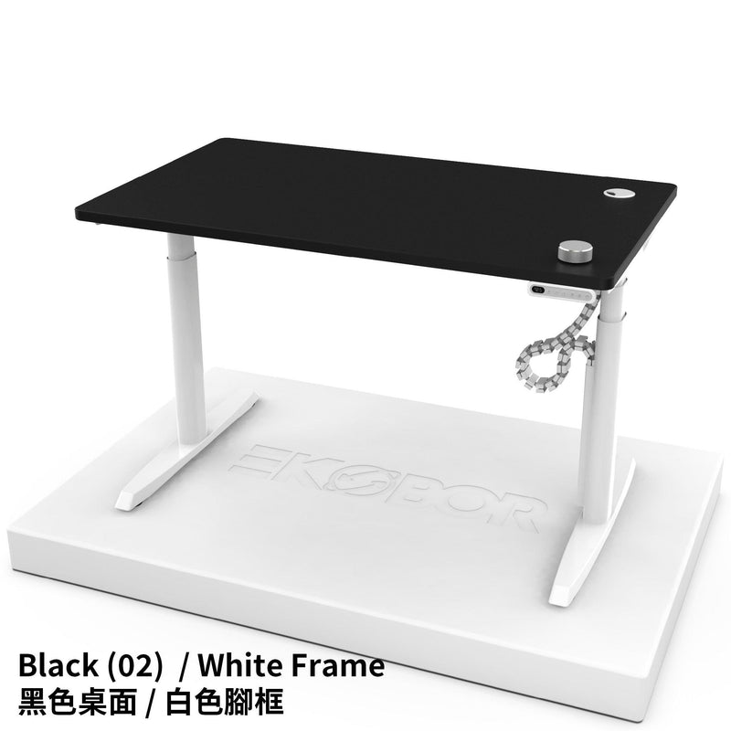 Premium Pick! Oval Standing Desk- with remote - Size: 1.2-1.8m - FREE Premium Cable Tray & Snake $500 - EKOBOR Ergonomic Furniture