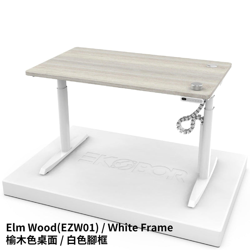 Premium Pick! Oval Standing Desk- with remote - Size: 1.2-1.8m - FREE Premium Cable Tray & Snake $500 - EKOBOR Ergonomic Furniture