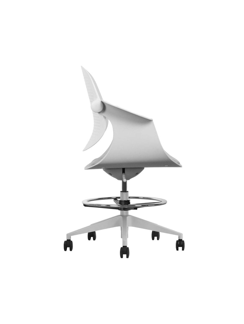 Robot - High gas lift model - Footstep - Release shoulder stress - Slope Armrest - EKOBOR Ergonomic Furniture