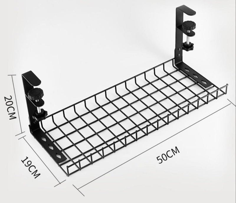 Self Install- Clamp On Cable Basket - EKOBOR Ergonomic Furniture