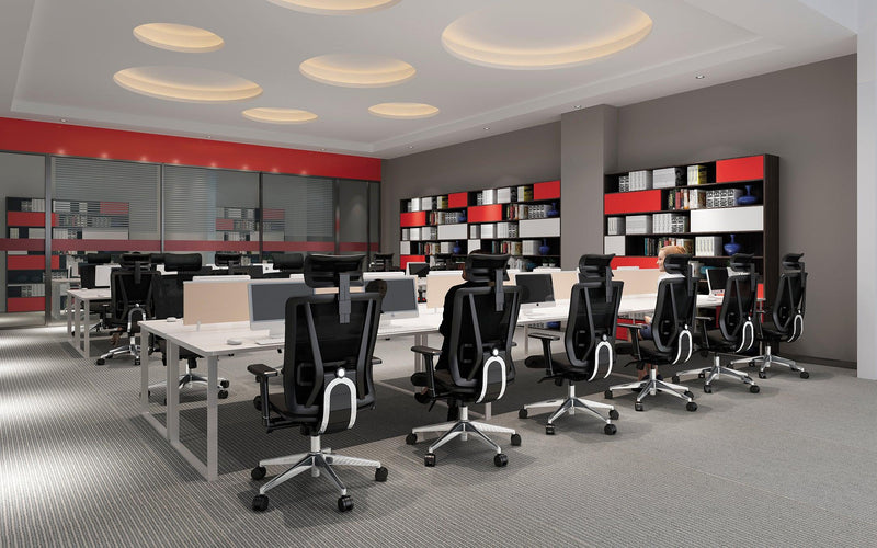 TOP 7 ENERGY - Office Ergonomic Chair - All mesh - 170cm height - Big size - EKOBOR Ergonomic Furniture