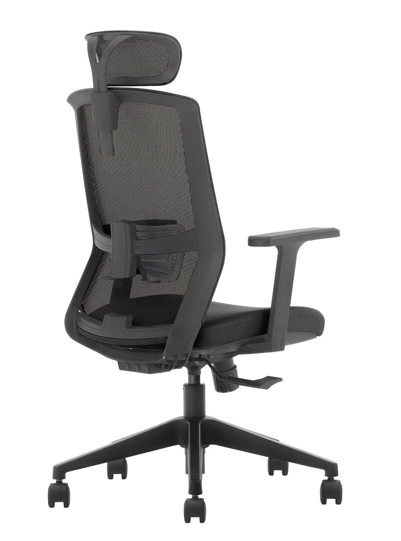 X3 BUTTERFLY-HR - Mid Back Office Ergonomic Chair - Fireproof - Slim - Headrest - EKOBOR Ergonomic Furniture