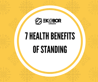 7 health benefits of standing!