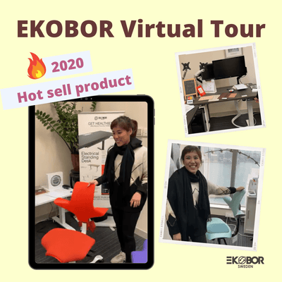 EKOBOR LIVE - Quick Glimpse about EKOBOR Standing Desks and Chairs