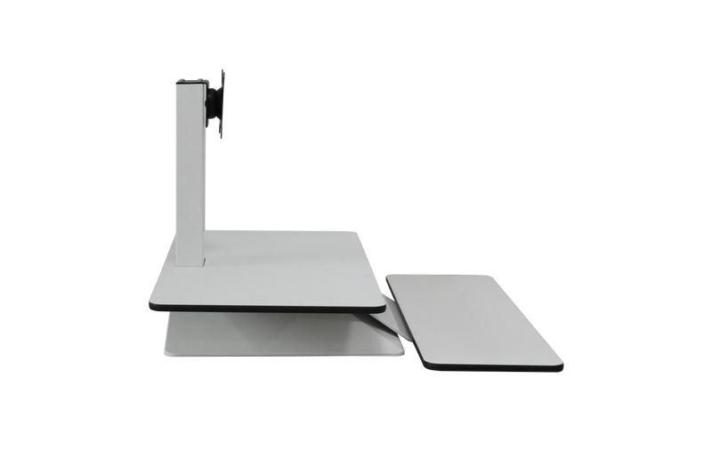 智慧升降 - 電動辦公桌升降器 -  VESA - 每側最大尺寸 30 英寸 - 獨特處：可用作單顯示臂
