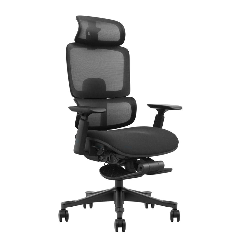 🔥HOT! T8 Comfort -  Adjustable Back Full Mesh Function Office Ergonomic Chair (with Footstep)